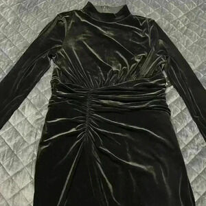 Black Velvet Dress